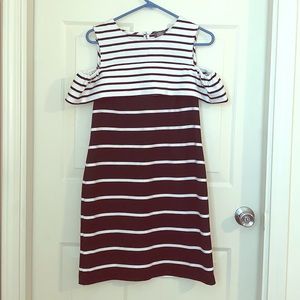Cold shoulder dress
